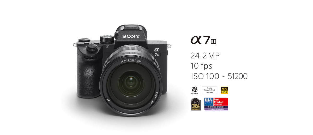 Sony Alpha 7 III - Full-frame Interchangeable Lens Camera 24.2MP ...